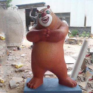 玻璃鋼動物雕塑可以守護(hù)主人嗎？