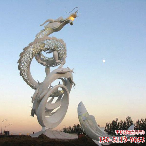 《游龍》不銹鋼動(dòng)物景觀