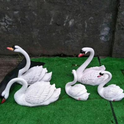 石雕公園噴水天鵝有什么寓意？
