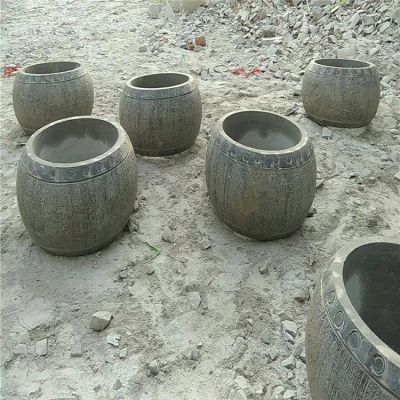 柱墩石，青石柱墩
