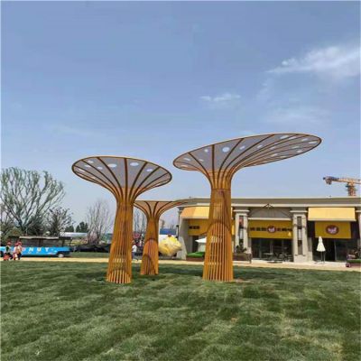 不銹鋼戶(hù)外廣場(chǎng)大型創(chuàng)意樹(shù)景觀