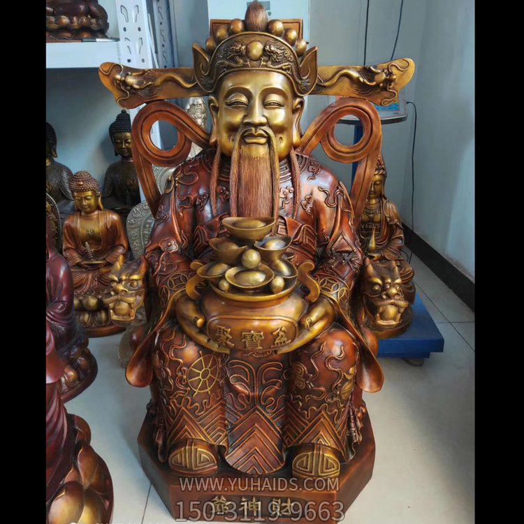 家用鍛造純銅財(cái)神爺?shù)袼?>
                                <h2>家用鍛造純銅財(cái)神爺?shù)袼?參數(shù)說(shuō)明</h2>
                                                                        <table>
                                      <tr>
                                        <th>產(chǎn)品標(biāo)題</th>
                                        <td>家用鍛造純銅財(cái)神爺?shù)袼?/td>
                                      </tr>
                                      <tr>
                                        <th>發(fā)布時(shí)間</th>
                                        <td>2023-06-07 15:34</td>
                                      </tr>
                                      <tr>
                                        <th>價(jià)格</th>
                                        <td><span>電話(huà)咨詢(xún)</td>
                                      </tr>
                                                                          </table>
                                <h2>家用鍛造純銅財(cái)神爺?shù)袼?詳細(xì)說(shuō)明</h2>
                                <p>玉海雕塑是一家綜合性的雕塑公司，擁有多款家用鍛造純銅財(cái)神爺?shù)袼苣Ｐ?，可加工定制多種家用鍛造純銅財(cái)神爺?shù)袼埽С植馁|(zhì)、樣式、風(fēng)格、尺寸大小等方面的調(diào)整修改定制。我們所加工制作的家用鍛造純銅財(cái)神爺?shù)袼苜|(zhì)優(yōu)價(jià)廉，遍布全國(guó)多個(gè)省市地區(qū)，想要了解更多案例圖片，請(qǐng)電話(huà)或微信咨詢(xún)。材質(zhì)、大小、樣式等都可以按需定制，還可根據(jù)您提供給的家用鍛造純銅財(cái)神爺?shù)袼軜訄D進(jìn)行制作！如有相關(guān)需求，歡迎致電（微信同號(hào)）：<span>150-3119-9663</span></p>
                                                                <div   class=