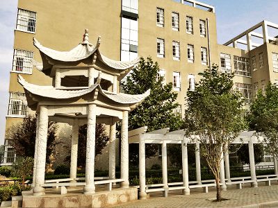 學(xué)?；▓@裝飾漢白玉仿古建涼亭花架雕塑