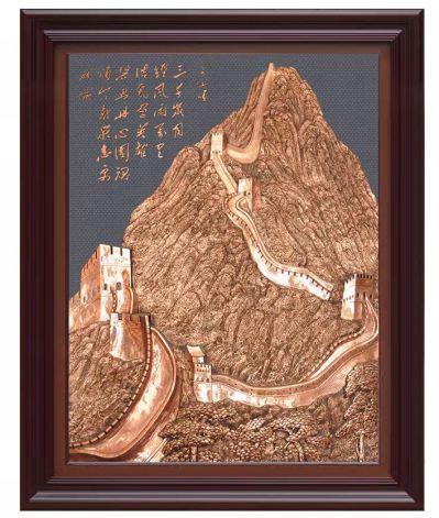 萬里長(zhǎng)城浮雕壁畫