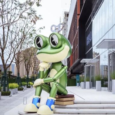 練瑜伽的卡通青蛙有什么寓意？