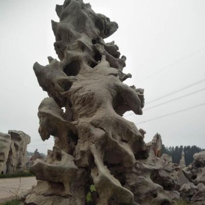 公園庭院戶(hù)外景觀造型石 園林大型創(chuàng)意假山雕塑