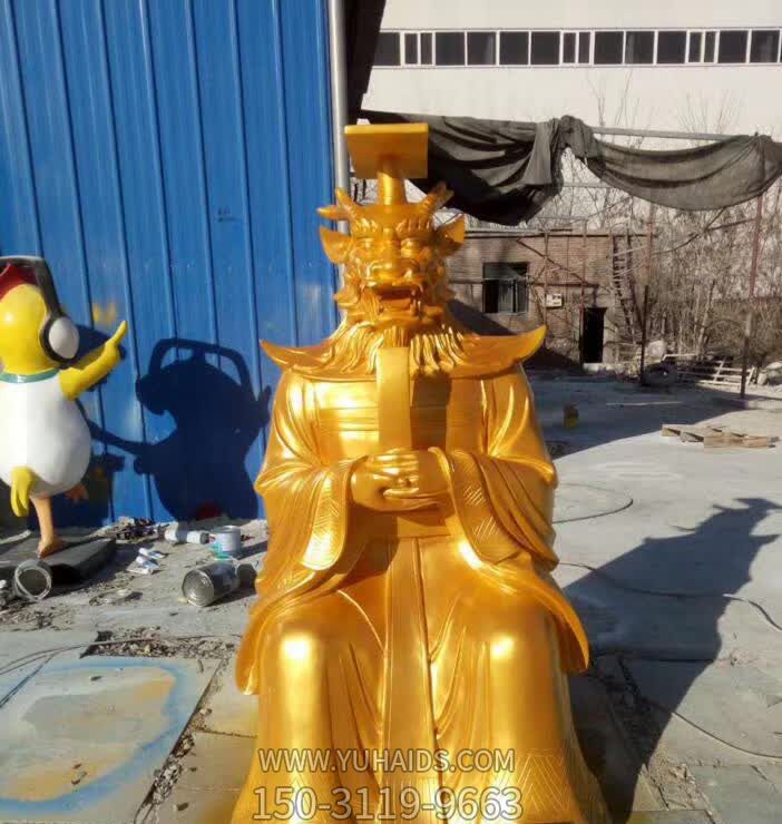 雕塑雕塑 景區(qū)創(chuàng)意不銹鋼仿銅純銅打造龍王<a href=
